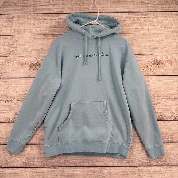 Seven Emotions Watch Over Me from Heaven Hoodie Sweatshirt Adult L Light Blue - Picture 1 of 8